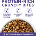 Natural adult dry cat food for hairball control with real chicken, high-protein recipe and crunchy kibble.
