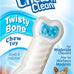 Hartz Chew 'n Clean Twisty Bone Dog Chew Toy, Bacon Scented, Extra Small for Moderate Chewers