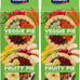 Vitakraft veggie and fruity pie treats for small pets, 2 pies, brown, 1.27 ounces, pack of 1