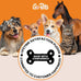 Gopets 2-in-1 dematting comb for dogs and cats, double-sided dog brush for shedding and deshedding
