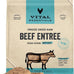 vital essentials freeze dried raw rabbit dog food 14oz bag high protein grain free dry dog food