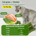 30g cat grass sticks for cats, delicious edible chew toy treats for teeth cleaning and hairball removal