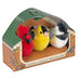 Wild Republic Audubon Birds Collection with Northern Cardinal, American Goldfinch, Chickadee and Authentic Bird Sounds for Kids and Birders