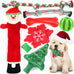 loyee dog squeaky toys 8 pack plush puppy chew set for medium small dogs pet supplies