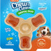 Hartz Chicken Flavored Tri-Point Dog Toy and Treat in One, Medium Size, for Puppies and Adult Dogs