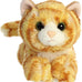 Aurora Adorable Mini Ginger Cat Stuffed Animal 8 Inches Orange Plush Toy for Kids and Adults