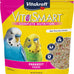 Vitakraft VitaSmart 2 lb parakeet food with seeds, grains, fruits, and omega fatty acids