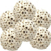 Bonka Bird Toys 1214 Pk3 all-natural sola atta balls 3-pack 2" diameter chew toys for parrots parakeets cockatiels safe and small pets