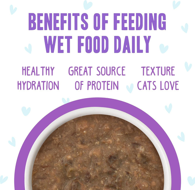 Weruva B.F.F. cat food, 2.8oz cans, pack of 12, grain-free, gluten-free, beef & salmon in gravy