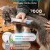 oneisall 4 in 1 dog grooming kit with lcd display, dog hair trimmer for paw nail grinder, rechargeable cordless low noise ipx7 waterproof pet clippers, 3-speed, 1200mAh battery