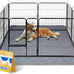 Sunheir Washable Pee Pads for Dogs, Grey, 2 packs, Heavy Absorbency, Waterproof, Non-Slip, Reusable, Potty Training