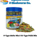 premium-tropical-fish-flakes-for-angel-fish-guppies-live-bearers-loaches-gouramis-cichlids-and-all-tropical-fish-with-pellets-and-wafers-1-30oz-canister