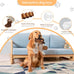 Platypus Stuffed Large Dog Toy - Interactive Plush Chew Toy with Crinkle Paper and Squeaker for Small Medium Large Dogs