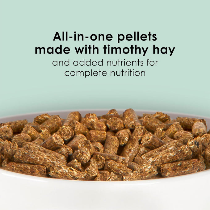 Kaytee Timothy Complete Rabbit Food, Timothy Hay, High in Fiber, Dental Health, Digestion, 9.5 pounds