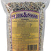SLEEK & SASSY large parrot food for conures, amazons, african greys, cockatoos, pionus, and small macaws, all natural, human grade, 2 lbs.