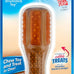 Hartz  Chew 'n Clean Chicken Flavored Drumstick Dog Toy, Small for Puppies and Adult Dogs, Teething and Chewing Toy
