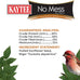 Kaytee no mess finch seed and nyjer blend, 8 pounds, attracts goldfinches and chickadees