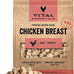 vital essentials freeze dried beef liver dog treats, single ingredient, grain free, 2.1 oz bag