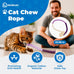 flexible cat scratcher bundle with built-in ball track - corrugated cardboard, magnetic design, foldable space saving for indoor cats