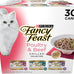 Purina fancy feast grilled wet cat food variety pack poultry beef collection 3 oz cans (pack of 30)