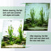 hygger magnetic aquarium fish tank glass cleaner for 0-0.25 inch thick glass aquariums tank