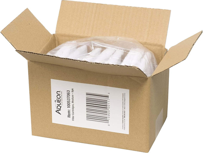 Aqueon Medium Aquarium Fish Tank Replacement Filter Cartridges 15 Pack Dual-Sided
