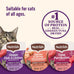 Nutrish Grain Free Ocean Lover's Whole Health Blend Variety Pack Wet Cat Food, 2.8 oz. Cup, 12 Count (Rachael Ray)