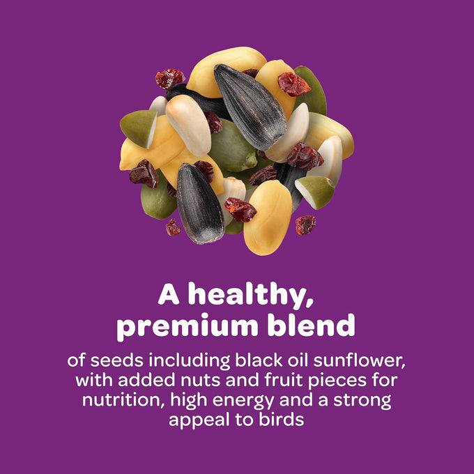 kaytee 5lb premium wild bird seed blend for songbirds, cardinals, chickadees and more