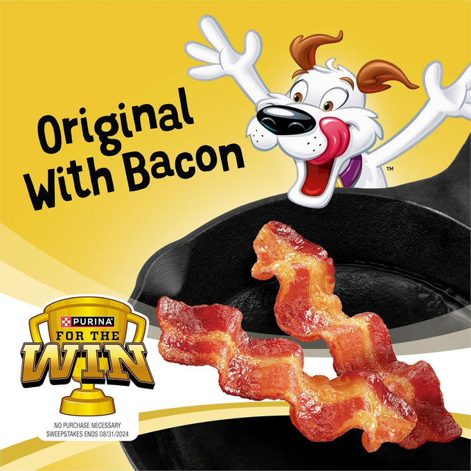 Purina Beggin' Strips Original Bacon Dog Treats, 26 oz. Pouches, Pack of 2