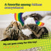 yeowww catnip toy rainbow, 100% usa-grown catnip, 100% effective
