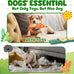 xiugoal 2-pack dog toys for aggressive chewers, small to medium breed, no stuffing, squeaky chew toy