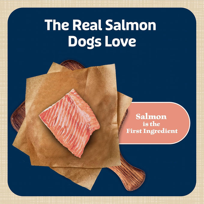 Blue Buffalo Bits Soft Dog Training Treats with Natural Salmon Recipe, 4-oz Bag, No Chicken or Soy