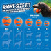 Chuckit! 12M Sport dog ball launcher for medium 2.5" balls, 20-60 lb dogs, 12" handle, made in USA, blue