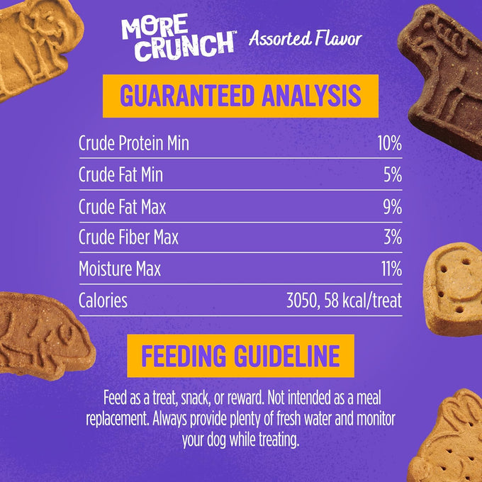 blue dog bakery assorted flavors natural dog treats 18oz box more crunch low fat non-gmo made in usa