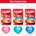 Delectables Lickable Treat Bisque Variety Pack, 30ct, Grain-Free, No Fillers, No Preservatives