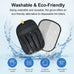 Pet Hair Removal Glove for Cats & Dogs, Upgraded Five-Finger Electrostatic Pet Hair Remover Tool for Laundry and Car Seat