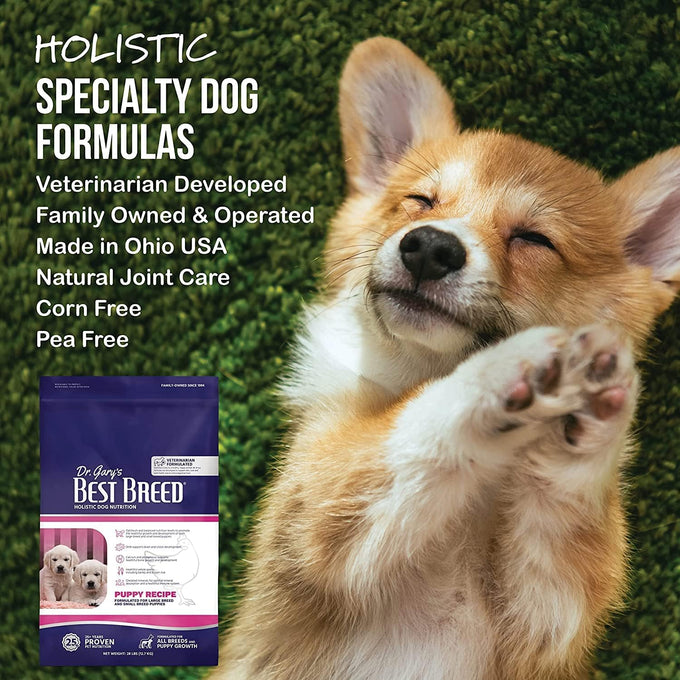 Dr. Gary's Best Breed Puppy Recipe 28lbs Natural Dry Dog Food