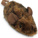 ourpets play-n-squeak twice the mice cat toy, 2pc interactive catnip toy with real mouse electronic sound