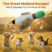 Paw-PERFECT Mallard Duck Squeaky Plush Toy for Small/Medium Size Dogs, Soft Durable Material, Crinkle Wings