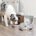 Petmate Pet Cafe Cat and Dog Water Dispenser, USA Made, 3 GAL, Pearl Tan Pet Bowl with Automatic Refill
