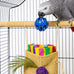 10-pack bird toys for conures, budgies, parakeets & small birds (1.5'' - 5.5'')