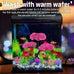 ameliade pink cherry blossom tree aquarium decor set for goldfish betta fish tank decorations