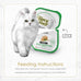 Purina Fancy Feast Gourmet Wet Cat Food Variety Pack Petites Gravy Collection 2.8 oz break-apart tubs 48 servings per pack of 24