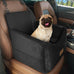 joejoy dog car seat for small medium dogs under 35lbs, black