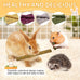 52pcs Natural Timothy Grass Molar Teeth Sticks, Rabbit Chew Toys, Guinea Pig Treats, Small Animal Snacks