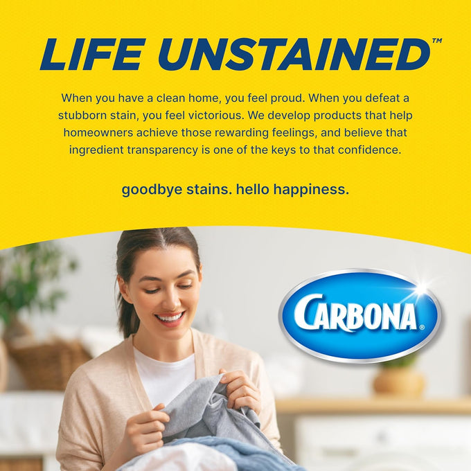 Carbona 2-in-1 oxy-powered pet stain & odor remover for carpets, 13.5 fl oz, 2-pack