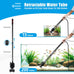 20w 110v 320gph electric aquarium gravel cleaner, vacuum, water changer and sand washer set with adjustable tube