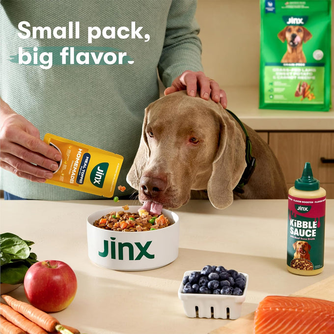 Jinx Chicken Dog Wet Food, Meal or Topper, Real Chicken, Bone Broth