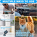 pet collar camera with 64gb sd card, hidden camera & dog tracker collar with 1080p video and infrared night vision