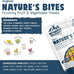 Treats 100% All Natural Mini Bites for Small Animals Variety Pack 50g 7 Delicious Flavors